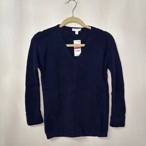Charter Club Core Pullover Navy Sweater